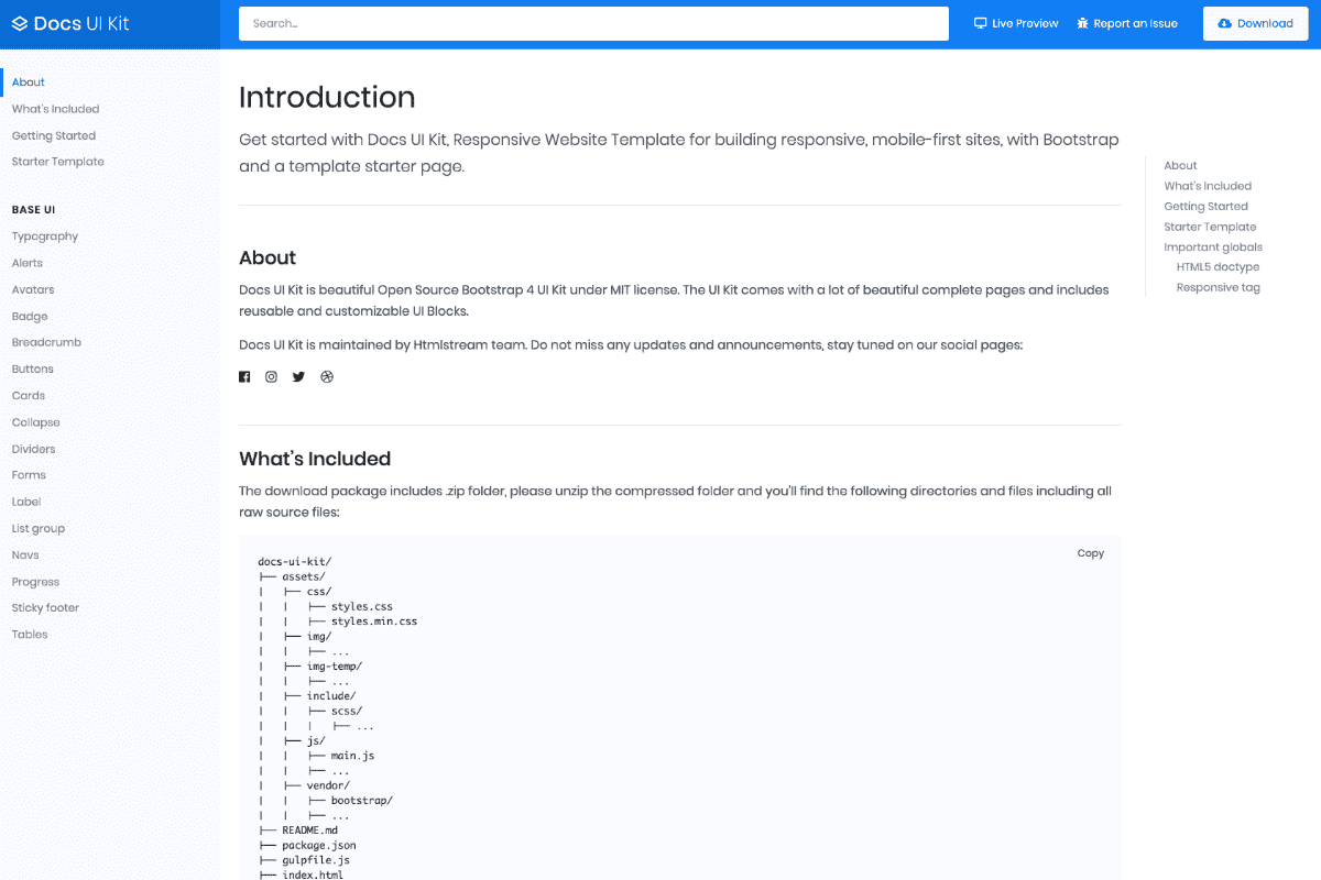 Docs Layout 1